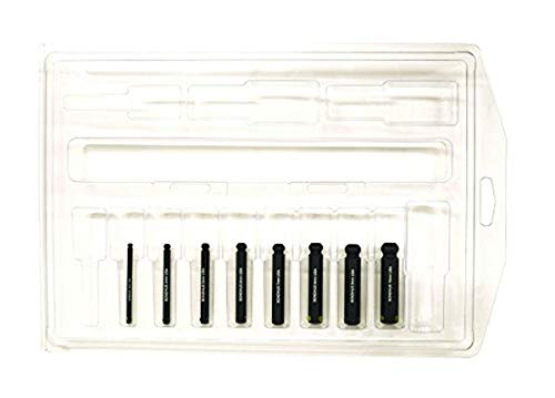BONDHUS PHBX8M-2 BallEnd ProHold InHex Bit 8pcs Metric Set 3mm-10mm , 31487