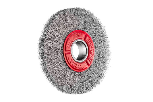 SITBRUSH 4152 150mm Bench Grinder Wheel Steel Crimped 0.35 Wire Brush, 0058