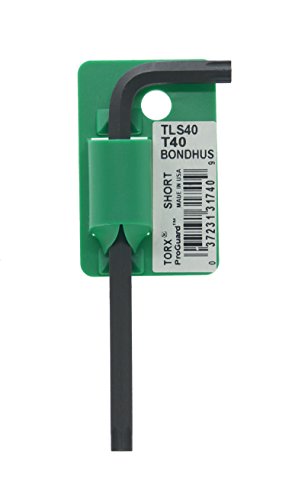 BONDHUS T40 Torx Key Short TX40, 31740