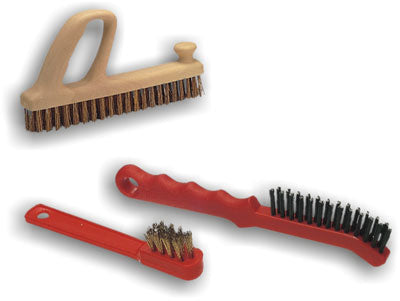 SITBRUSH Wood/Plastic Hand brushes for Spark plugs Crimped wire, 1810