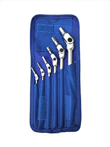 BONDHUS HP6-IC-05 Hexpro 6pcs Metric Set 3-10mm, 00010