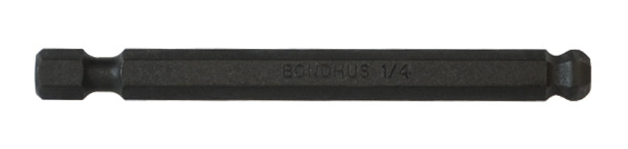BONDHUS Kugelkopf-Innensechskant-Bit BH2,5 Mm – 76 Mm Länge, Für Präzises Schrauben