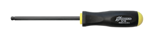 BONDHUS BS5/16 Ball Driver Hex Screwdriver 5/16", 10613