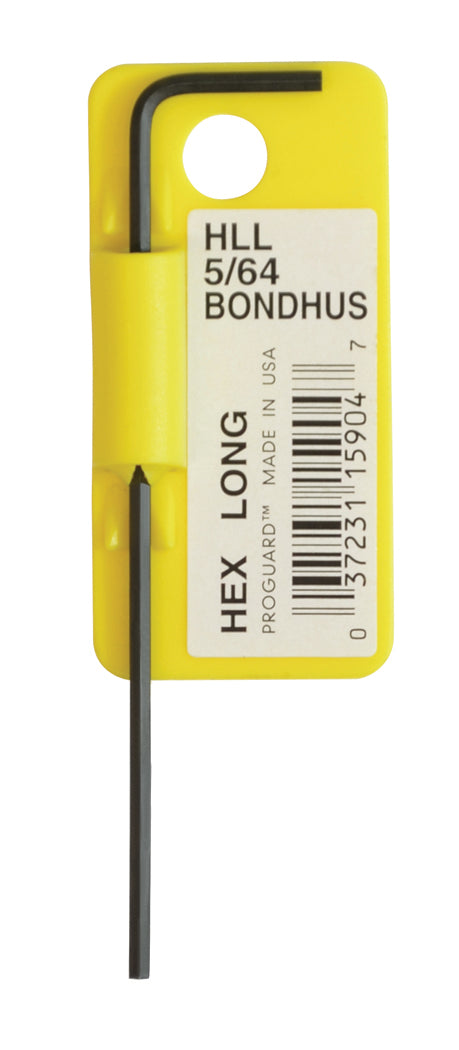 BONDHUS HL.035L Hex Key Barcoded 0.035", 15901
