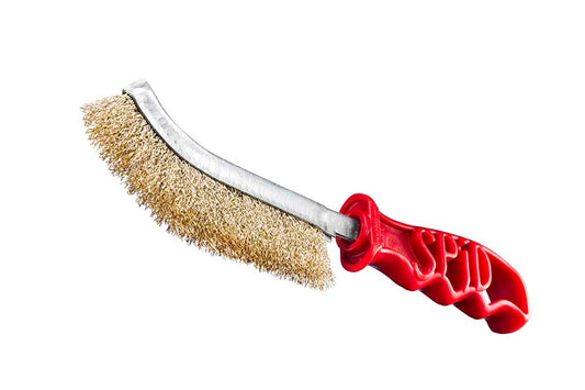 SITBRUSH Spid Universal Brass Plated Steel Wire Brush, 0010