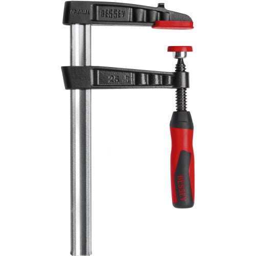 BESSEY TG100S14-2K Malleable cast iron screw clamp TG 1000/140 2pc Plastic Handle, BE200525
