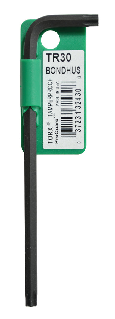 BONDHUS TR10 Tamper Proof Torx Key TX10, 32410