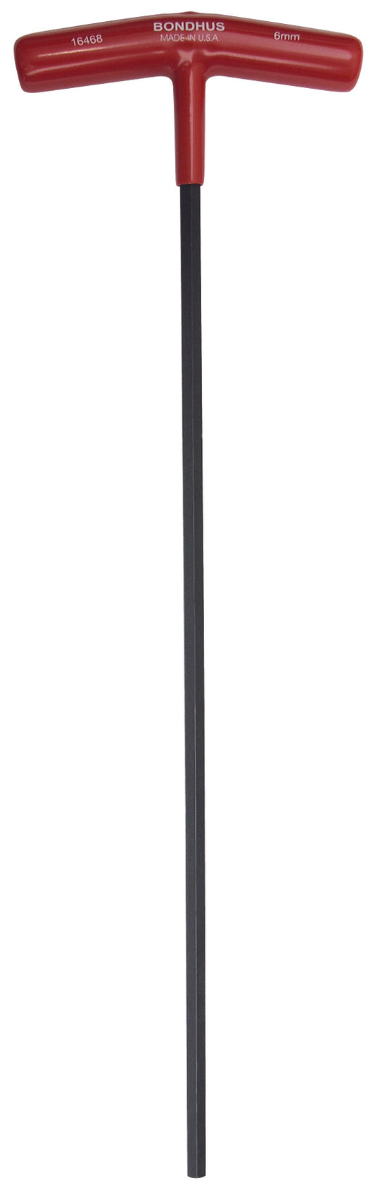 BONDHUS HTX5.0L T-Handle 14" Hex Key Driver 5mm, 16464