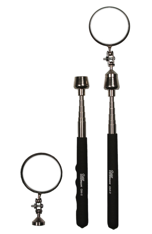 ULLMAN GMC-2 Dual MegaMag® Telescopic Magnetic Pick-Up Tool and Inspection Mirror, GMC2