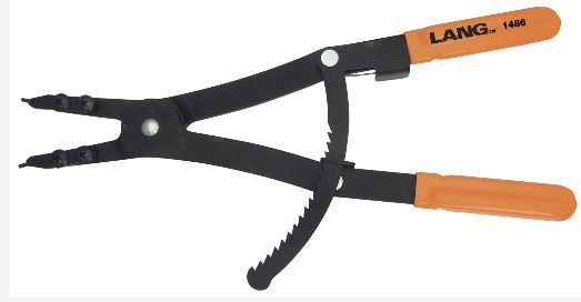 LANG 1486 External Retaining Ring Pliers Interchangeable Tip