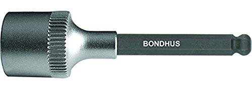 BONDHUS 17mm ProHold BallEnd InHex Bit & 1/2" Socket, 43986