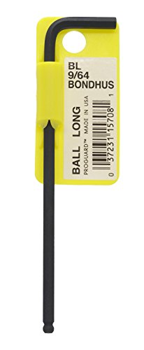 BONDHUS BL9/64 BallEnd Hex Key Barcoded 9/64", 15708