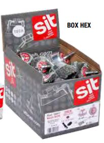 SIT  Mixed display box Drill  1/4" Hex Shaft SIT 0897