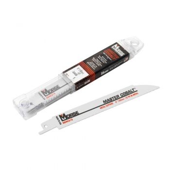 MORSE HD LINE RECIP Thin Bi-Metal 8" - 0.035-18 TPI -  5 Pack, RB818T05