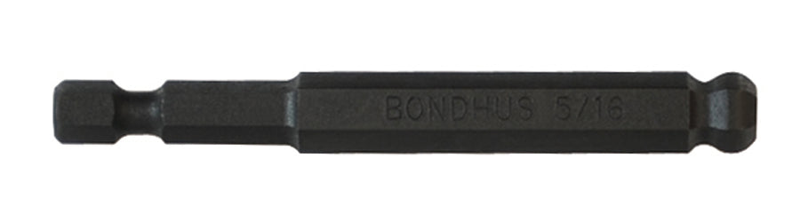 BONDHUS BH5/16 BallEnd Hex Power Bit 5/16", 10813