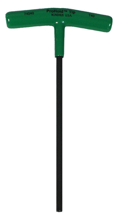BONDHUS T20 T-Handle Prohold Torx Hex Key TX20, 74020