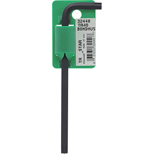 BONDHUS TR40 Tamper Proof Torx Key TX40, 32440