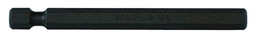 BONDHUS BH1/8 Hex End 1/4"  Power Bit 1/8", 10307