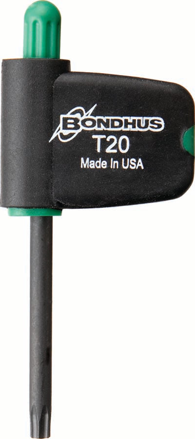 BONDHUS TPFX7 Torx Plus Flag Driver 7pcs Set TP6-TP20, 35045