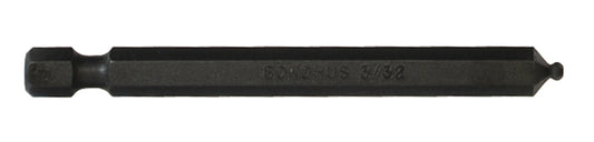 BONDHUS BH3/32 BallEnd Hex Power Bit 3/32", 10805