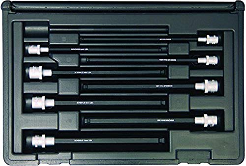 BONDHUS PHBX8M-2C BallEnd ProHold InHex Socket Bits 8pcs Metric Set 3mm-10mm, 30887