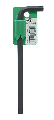 BONDHUS T50 Torx Key Long TX50, 31850