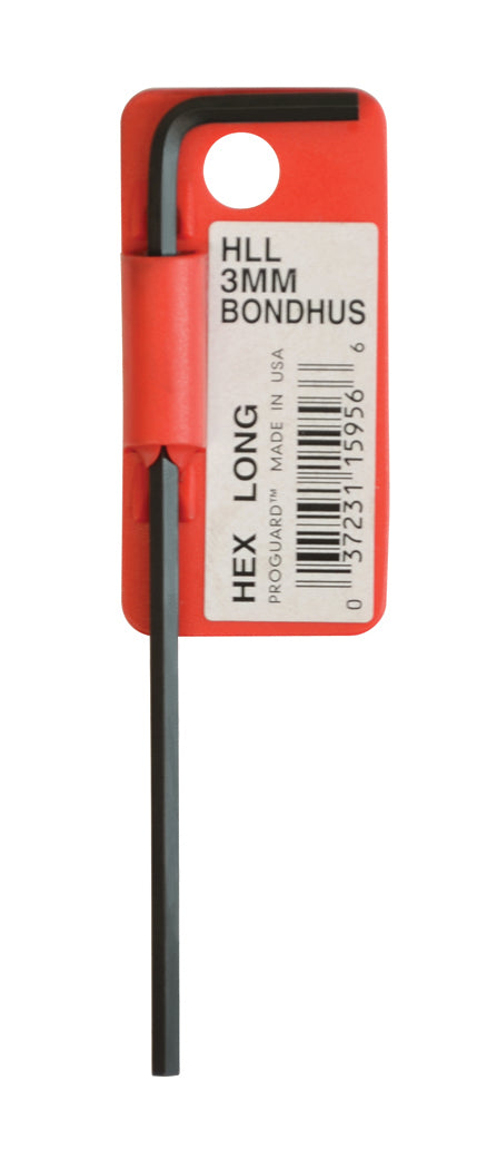 BONDHUS HL4.5L Hex Key Barcoded 4.5mm, 15962