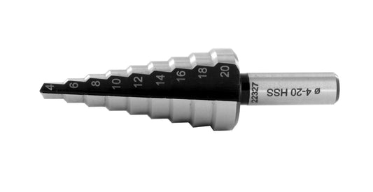FAMAG Step drill HSS, Ø 4 -20mm, 3692020 (DISCONTINUED LIMITED STOCK)