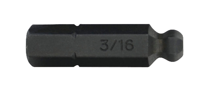 BONDHUS BI3/16 BallEnd Hex Insert Bit 3/16", 11010