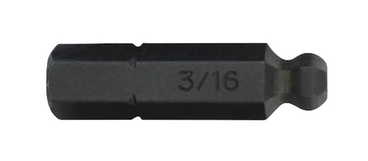 BONDHUS BI3/16 BallEnd Hex Insert Bit 3/16", 11010