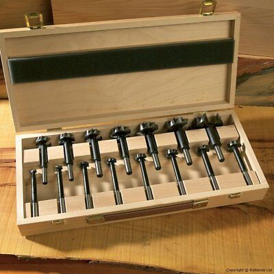 FAMAG 16pcs Bormax 2.0 Forstner Bit set in wooden box, 1622616