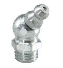 FLUID POWER 1/8" BSP Hydraulic Grease Nipple H2 angled 45° (100pcs), 15137