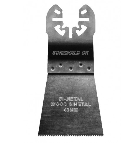 Multi-tool Blade Bi-Metal Flush Cut 45mm Metal Wood & Plastic 3 pack