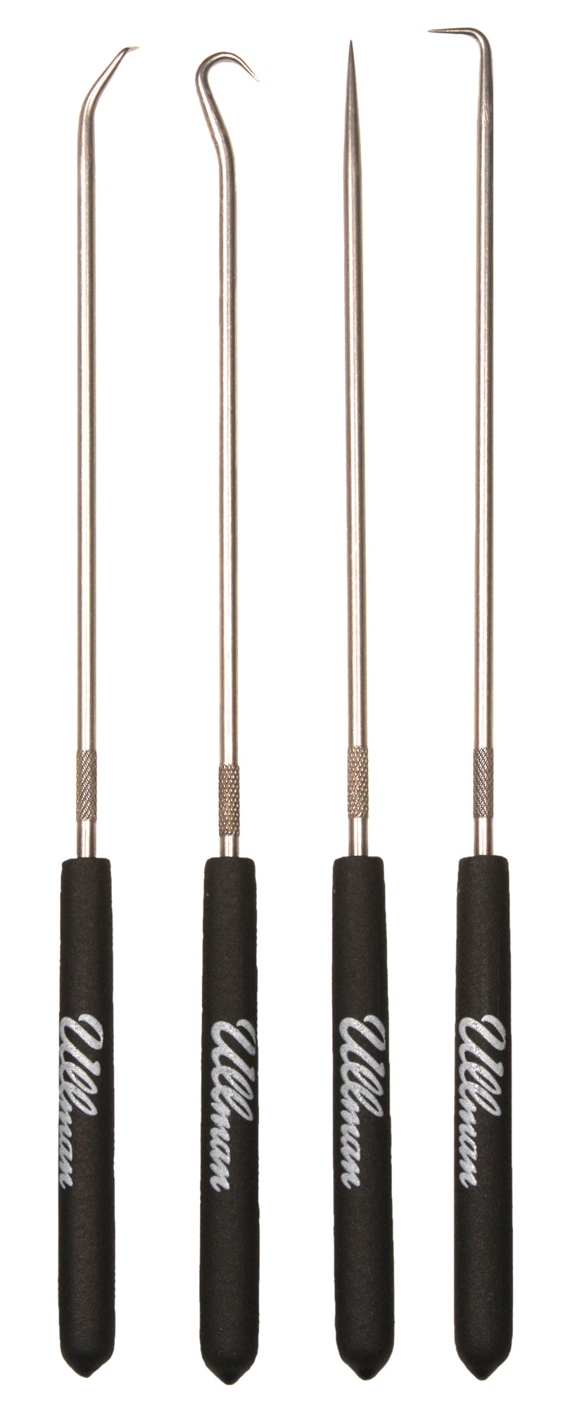 ULLMAN CHP4-L Long 9-3/4" 4 Piece Hook and Pick Set, CHP4L
