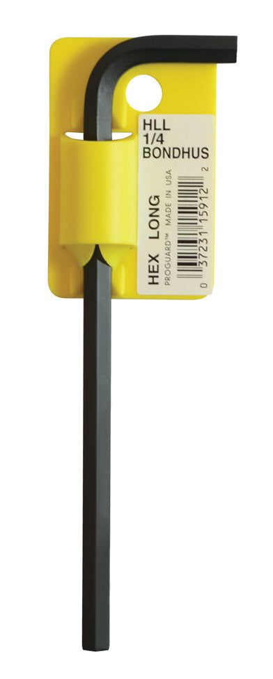 BONDHUS HL7/16L Hex Key Barcoded 7/16", 15915