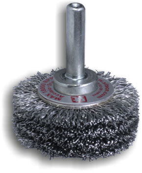 WB.CRMP.BCS.50X10X6.A - New Alternative SITBRUSH GG53 Circular brushes Drill Crimped 50mm Dia wire 0.3Ø: Steel  SIT 0857