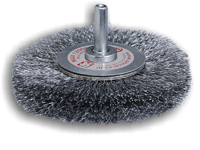 SITBRUSH Circular brushes Drill Crimped wire 0.3Ø: 100mm Brass SIT 0882