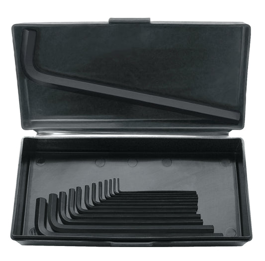 BONDHUS MHLX13 Key 13pcs Imperial Set 1/16"-1/2" Plastic Box, 12342