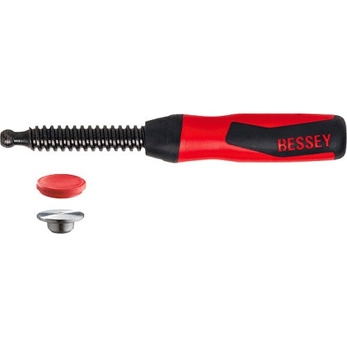 BESSEY Spindle cpl. w. wooden handle, chang. pressure plate, prot. cap (TG/GZ/GMZ depth 120 mm), 3101389