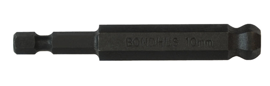 BONDHUS BH12 BallEnd Hex Power Bit 12mm, 10880