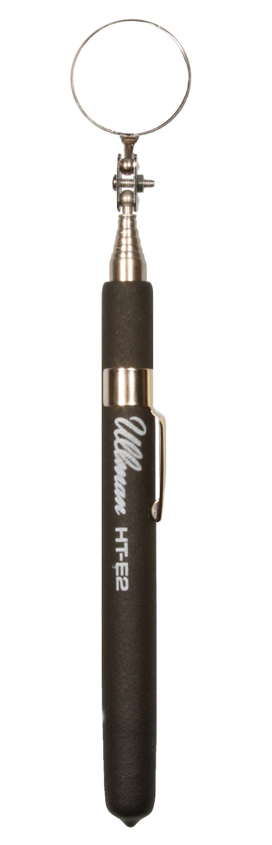 ULLMAN HTE-2 Round 1-1/4" Telescopic Inspection Mirror, HTE2