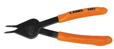 LANG 3483 Internal External Retaining Ring Pliers .038" 0 deg