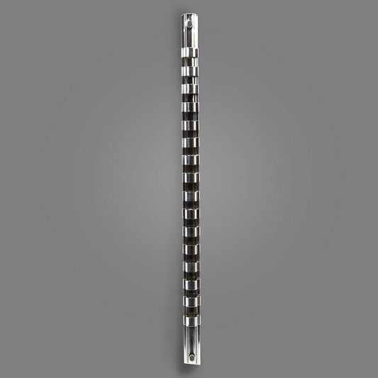 ULLMAN NO.50 Drive Socket Holder Rack With 1/2" Clips, 50