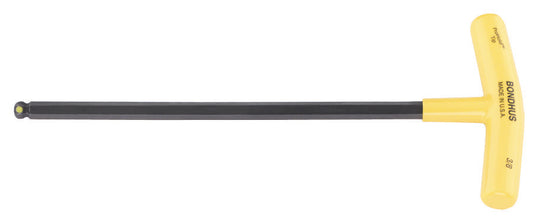BONDHUS PBT3/16 T-Handle Prohold BallEnd Hex Key 3/16", 75110