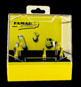 FAMAG 5-piece Router Bit Set T-slot cutter 3154 for M5/M6/M8/M10/M12 with shank 8 mm