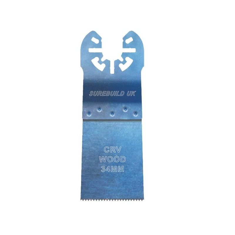 Multi-tool Blade CRV Flush Cut 34mm Wood & Plastic 10 pack