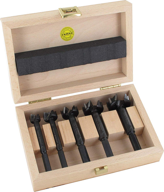 FAMAG 6pcs TCT-Bormax³ Forstner Bit carbide-tipped set of, 16636060