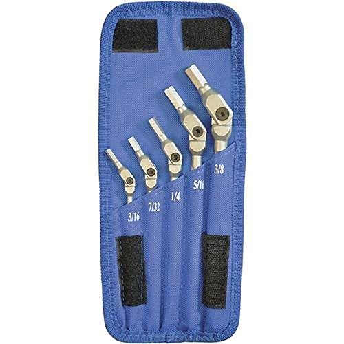 BONDHUS HP5-IC-09 Hexpro 5pcs Imperial Set 3/16"-3/8", 00009