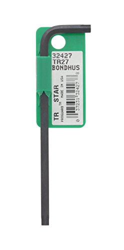 BONDHUS TR27 Tamper Proof Torx Key TX27, 32427