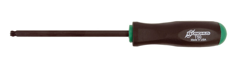 BONDHUS ST50 BallEnd Torx Screwdriver TX50, 12750